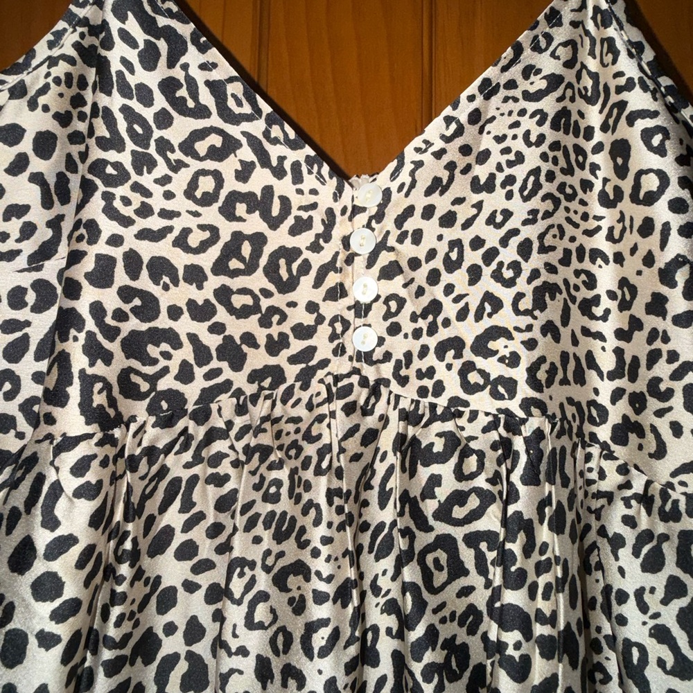 Entro Leopard Print Mini Dress - Picture 2 of 6